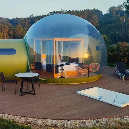 Luzada - Glamping Burbujas Galicia Hotel Juances Exterior photo